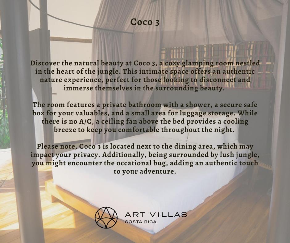 Art Villas Costa Rica, Villas & Glamping Uvita Esterno foto